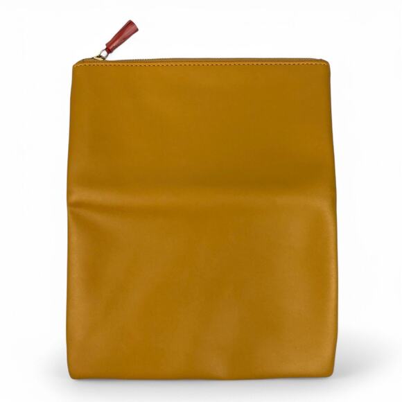 Rachel Pally Zahara Reversible Clutch Purse Orange Floral Handbag - Picture 3 of 6